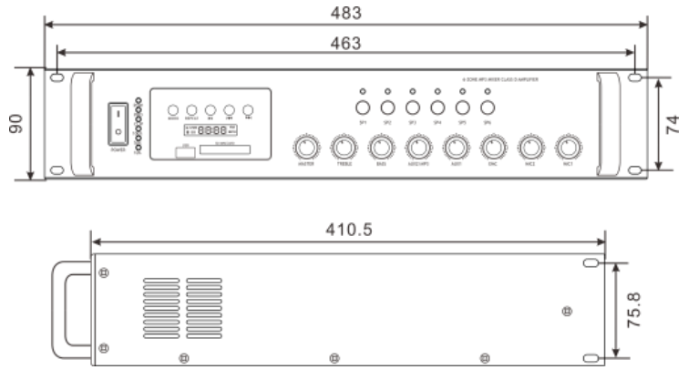 DS-KAA3501-M 合并功放